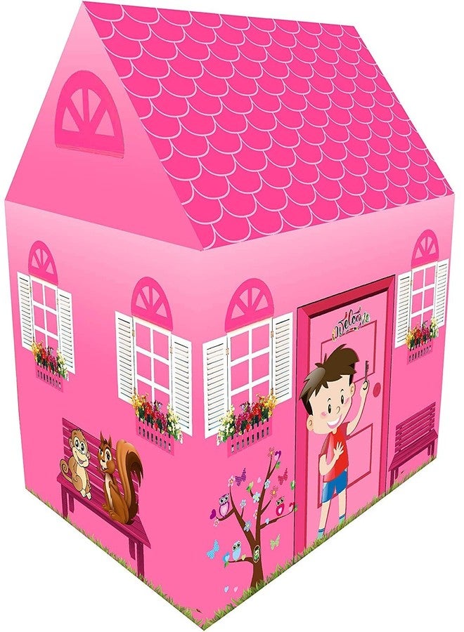 Mahi Enterprise Jumbo Size Lightweight Waterproof Kids Play Tent House - Doll House Design for Ages 3 to 8 - Image 1